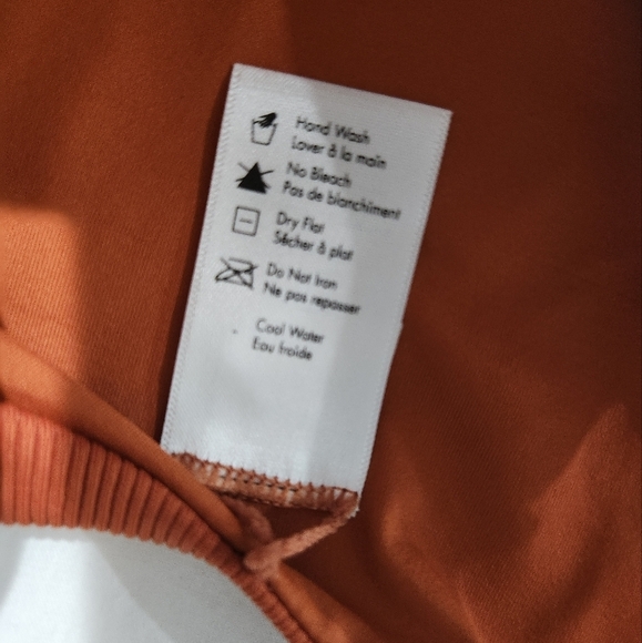 NWT L * SPACE set Axel top & Foley Bitsy Bottom Bundle Amber Orange SZ Small - Picture 8 of 10